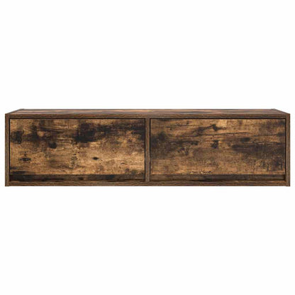 TV-Schränk 100 x 31 x 25,5 cm Räuchereiche Holzwerkstoff