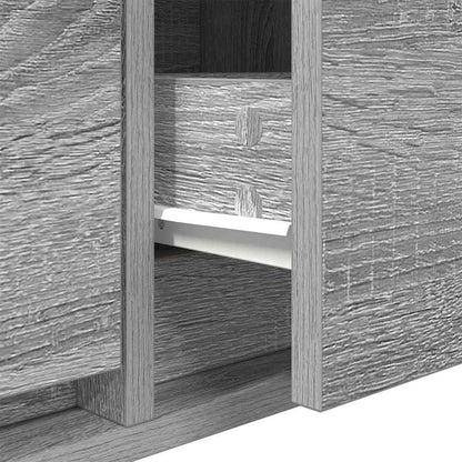 TV-Schränk 100 x 31 x 25,5 cm Sonoma-Grau Holzwerkstoff