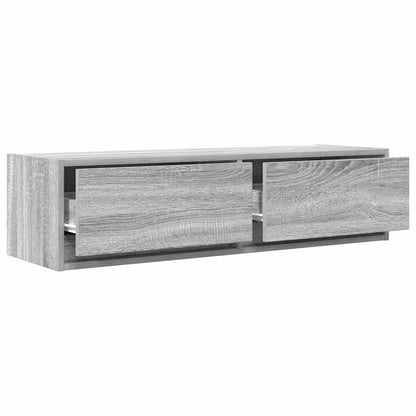 TV-Schränk 100 x 31 x 25,5 cm Sonoma-Grau Holzwerkstoff