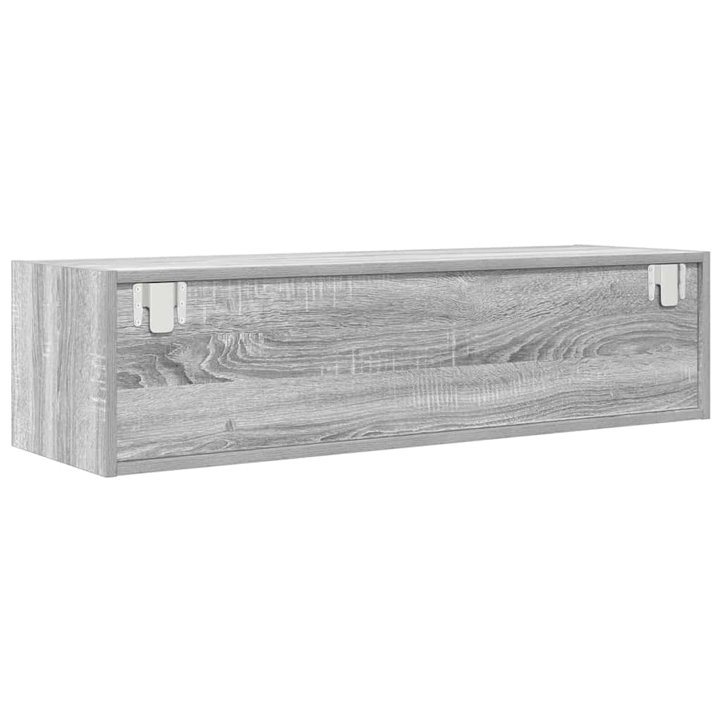 TV-Schränk 100 x 31 x 25,5 cm Sonoma-Grau Holzwerkstoff