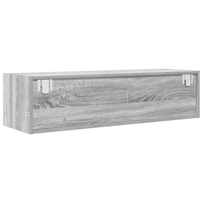 TV-Schränk 100 x 31 x 25,5 cm Sonoma-Grau Holzwerkstoff