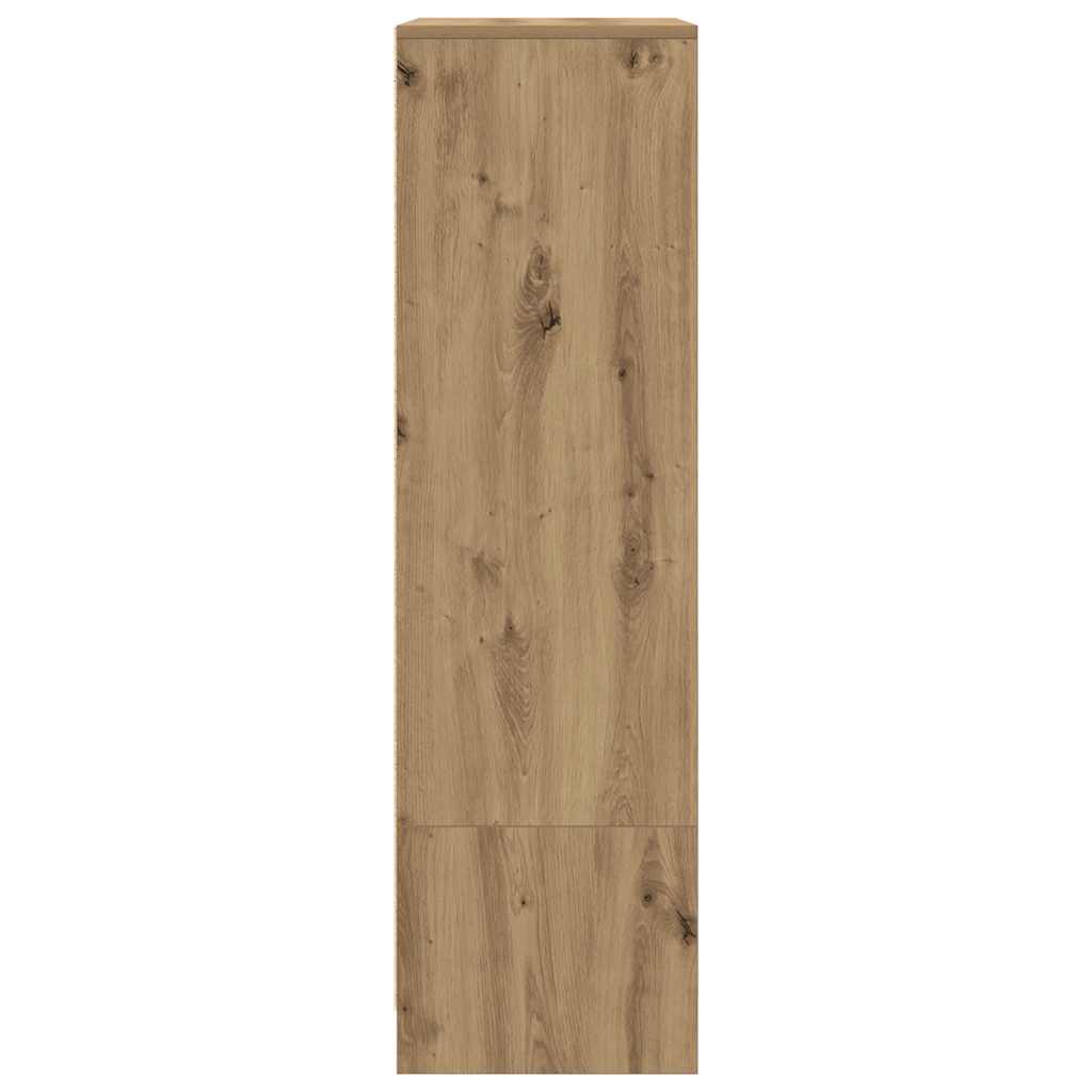 Schrank mit Schublade Artisan-Eiche 55,5x34x119,5 cm