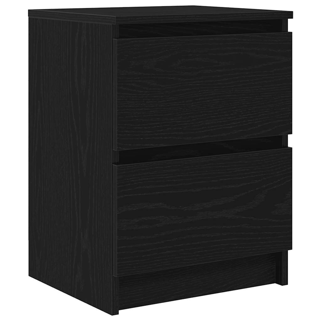 Meuble TV noir 40x35x54 cm en bois