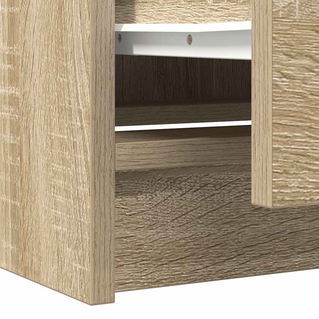 Meuble TV en chêne Sonoma 40x35x54 cm, matériau à base de bois