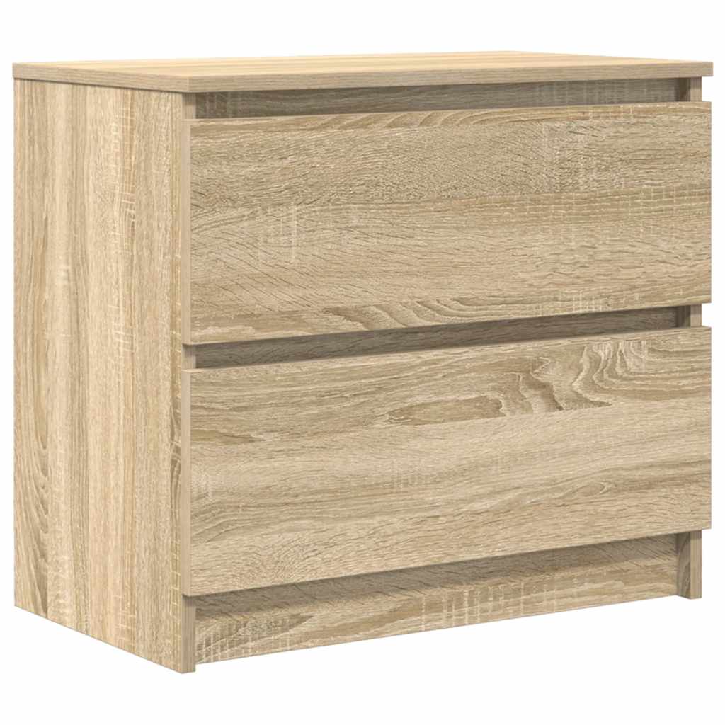 Meuble TV en chêne Sonoma 60x35x54 cm, matériau à base de bois