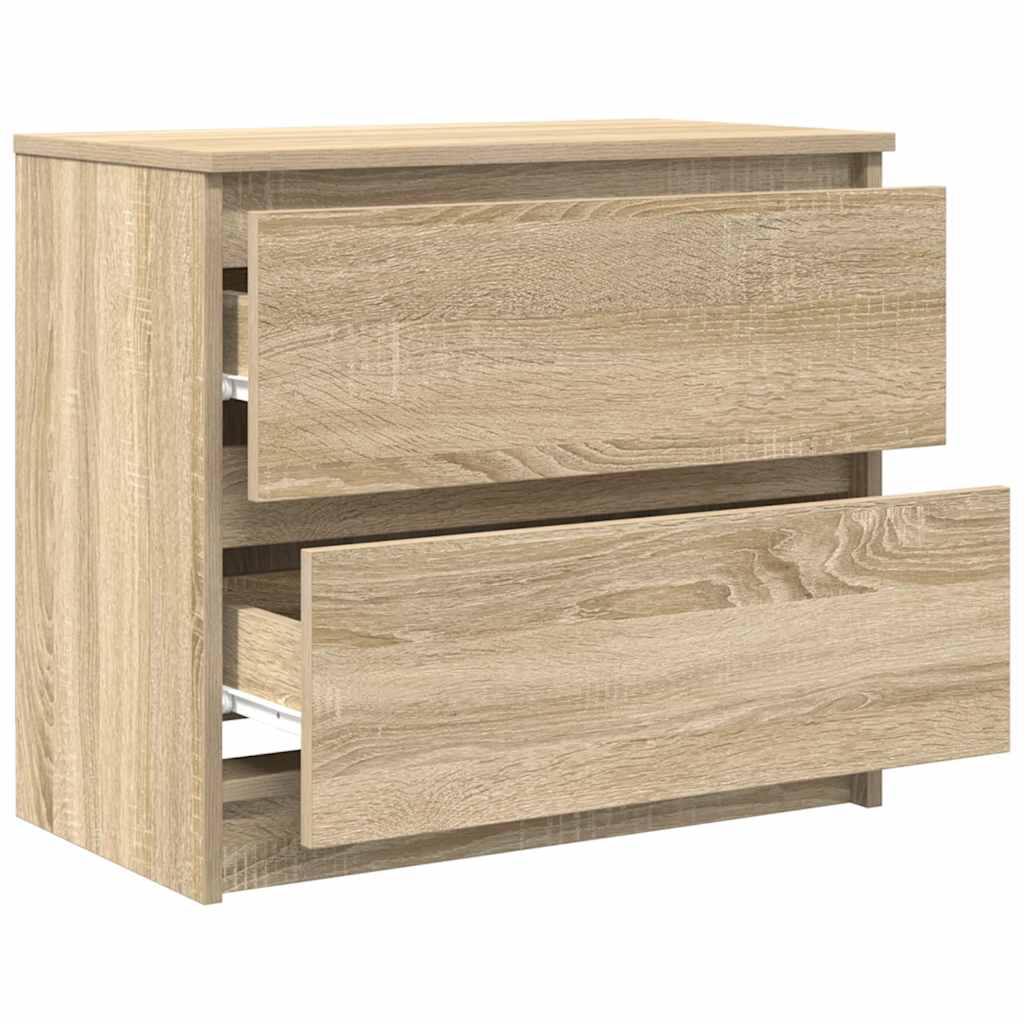 Meuble TV en chêne Sonoma 60x35x54 cm, matériau à base de bois