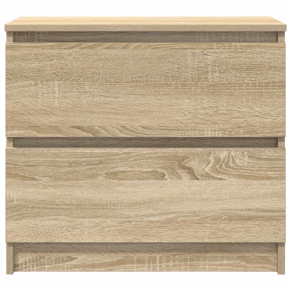 Meuble TV en chêne Sonoma 60x35x54 cm, matériau à base de bois