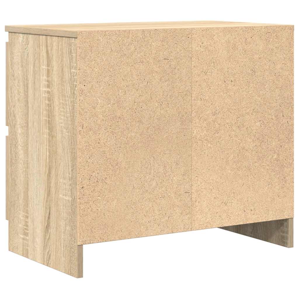 Meuble TV en chêne Sonoma 60x35x54 cm, matériau à base de bois