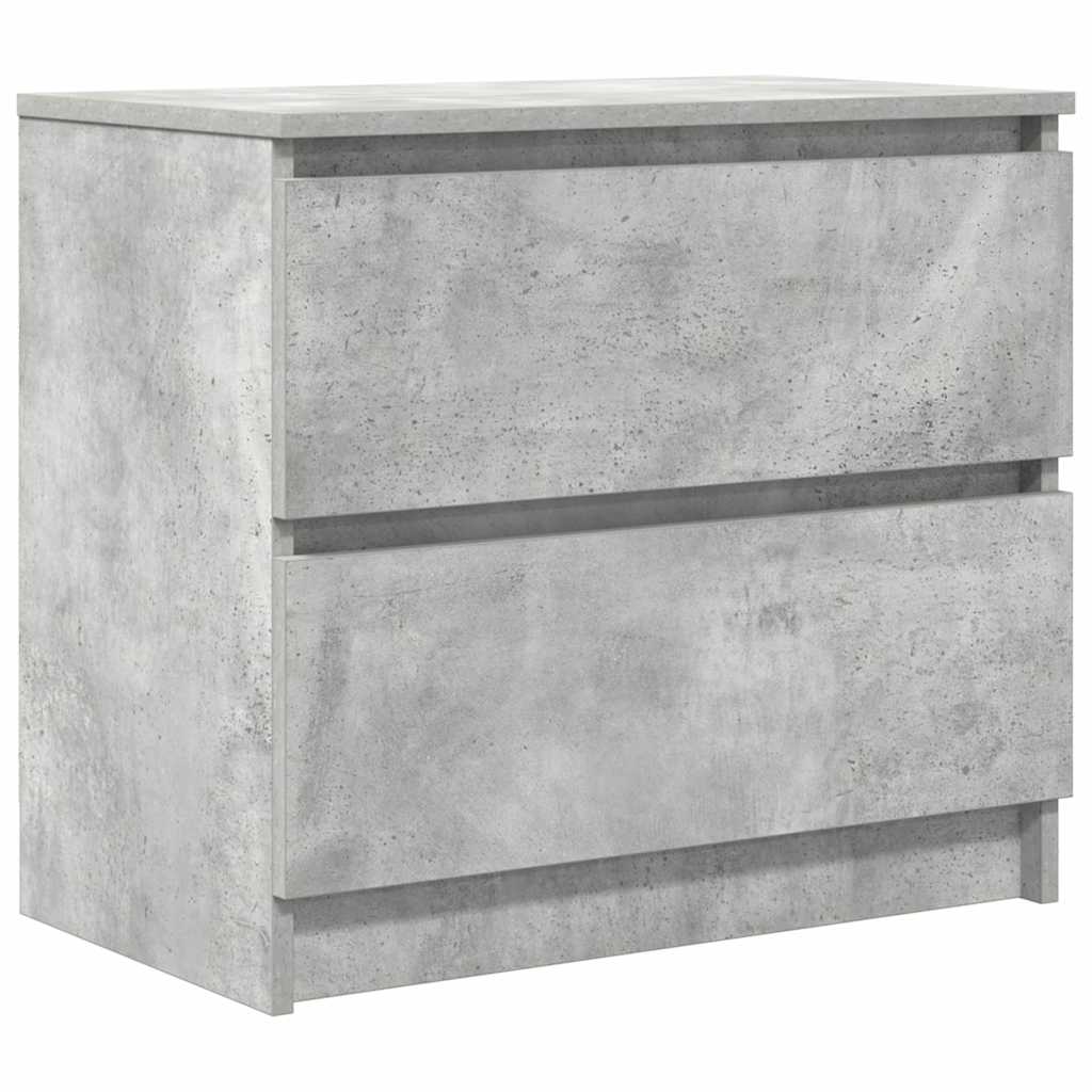 TV-Schrank Betongrau 60x35x54 cm Holzwerkstoff