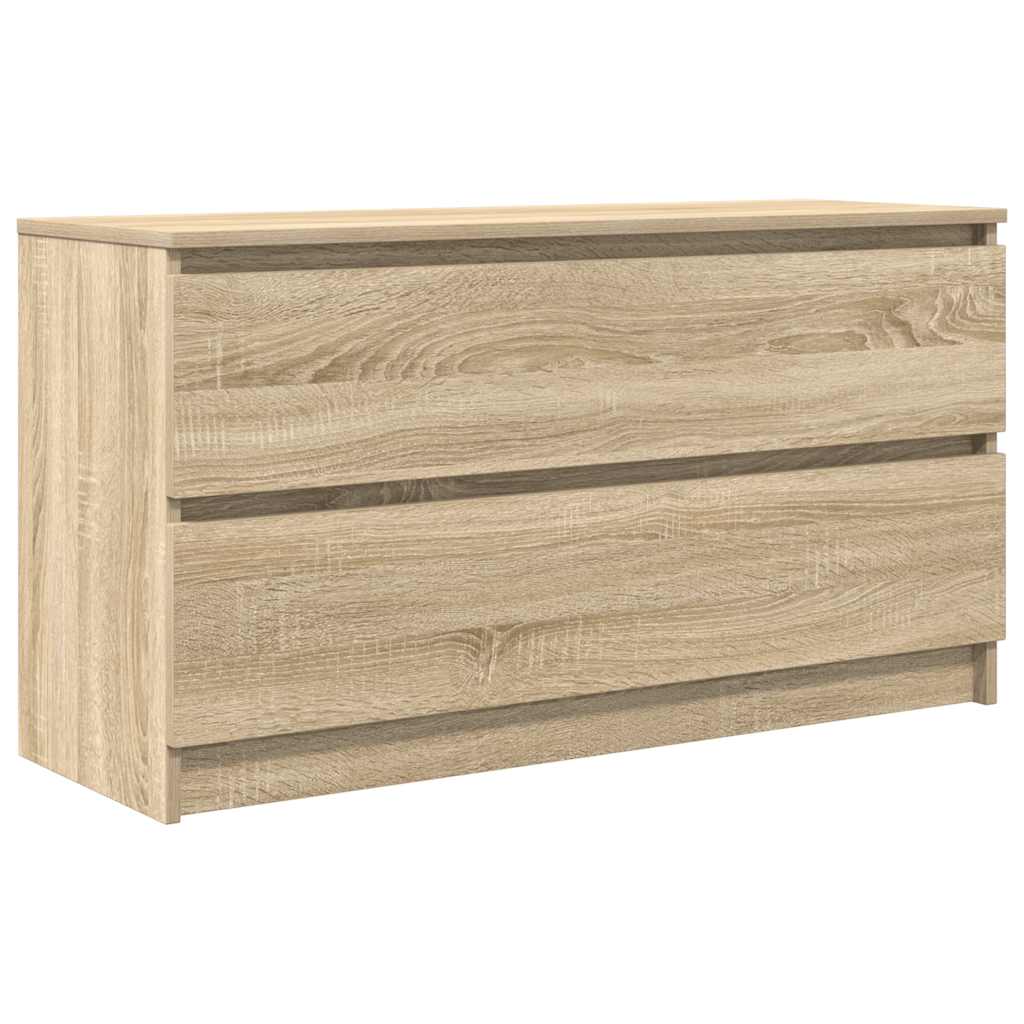 Meuble TV en chêne Sonoma 100x35x54 cm, matériau à base de bois