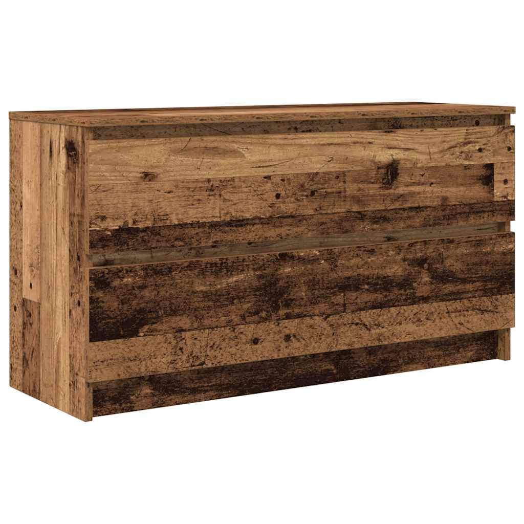 TV-Schrank Altholz-Optik 100x35x54 cm Holzwerkstoff
