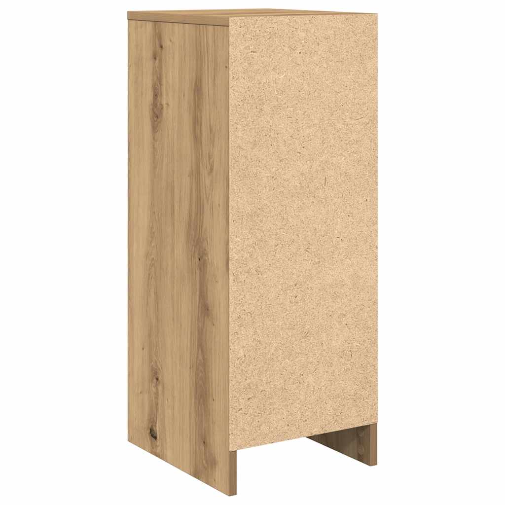 Schuhschrank Artisan-Eiche 29,5x34x76 cm Holzwerkstoff
