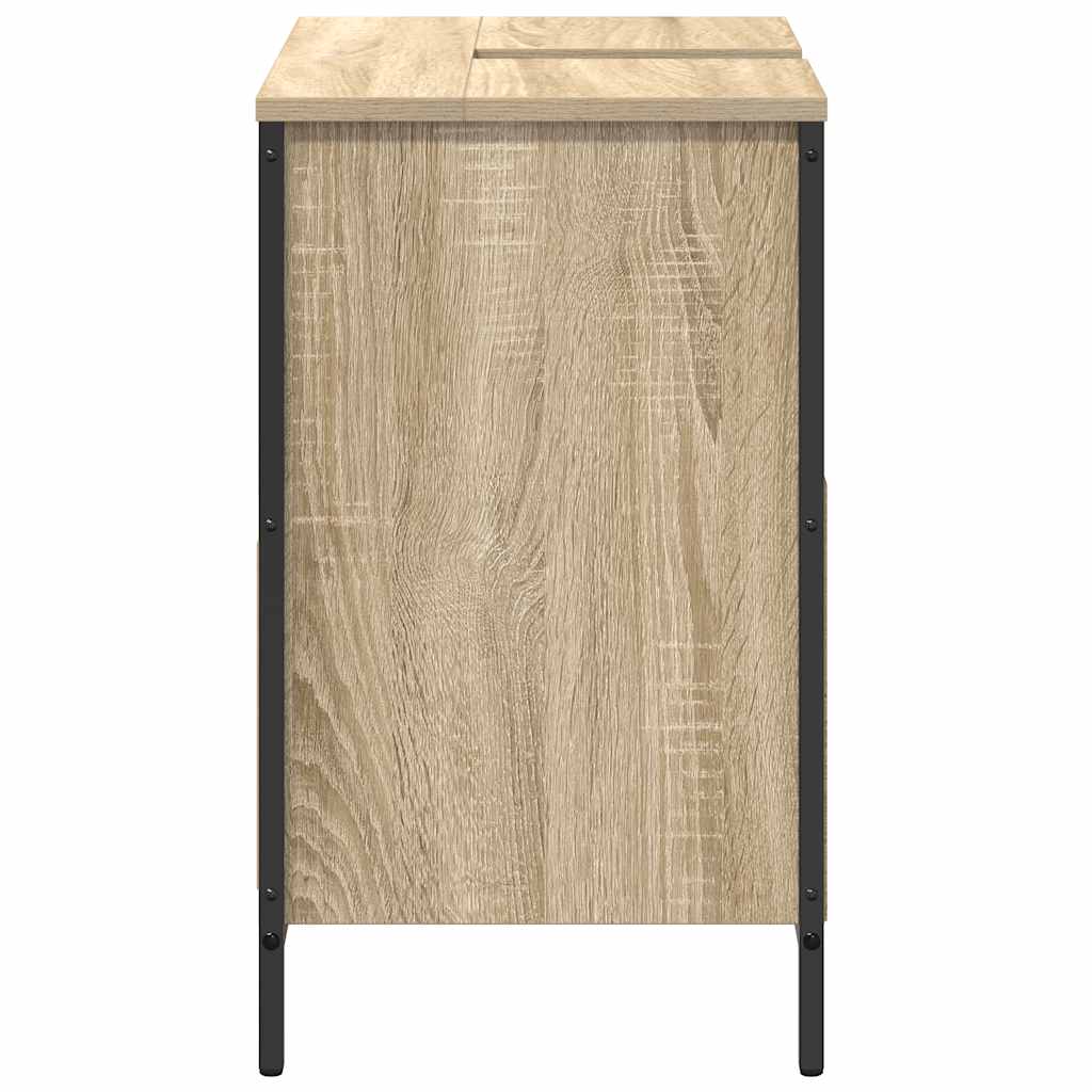 Waschbeckenunterschrank mit Schubladen Sonoma-Eiche