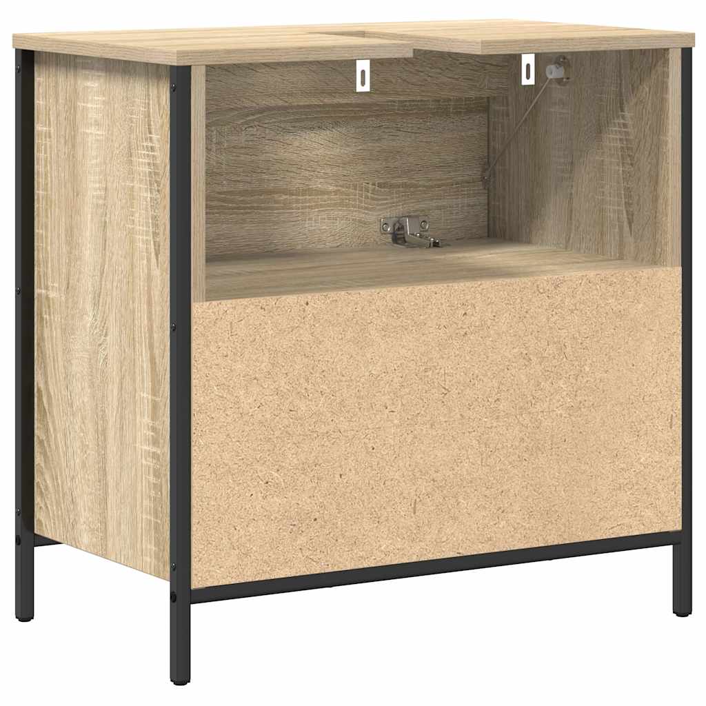 Waschbeckenunterschrank mit Schubladen Sonoma-Eiche