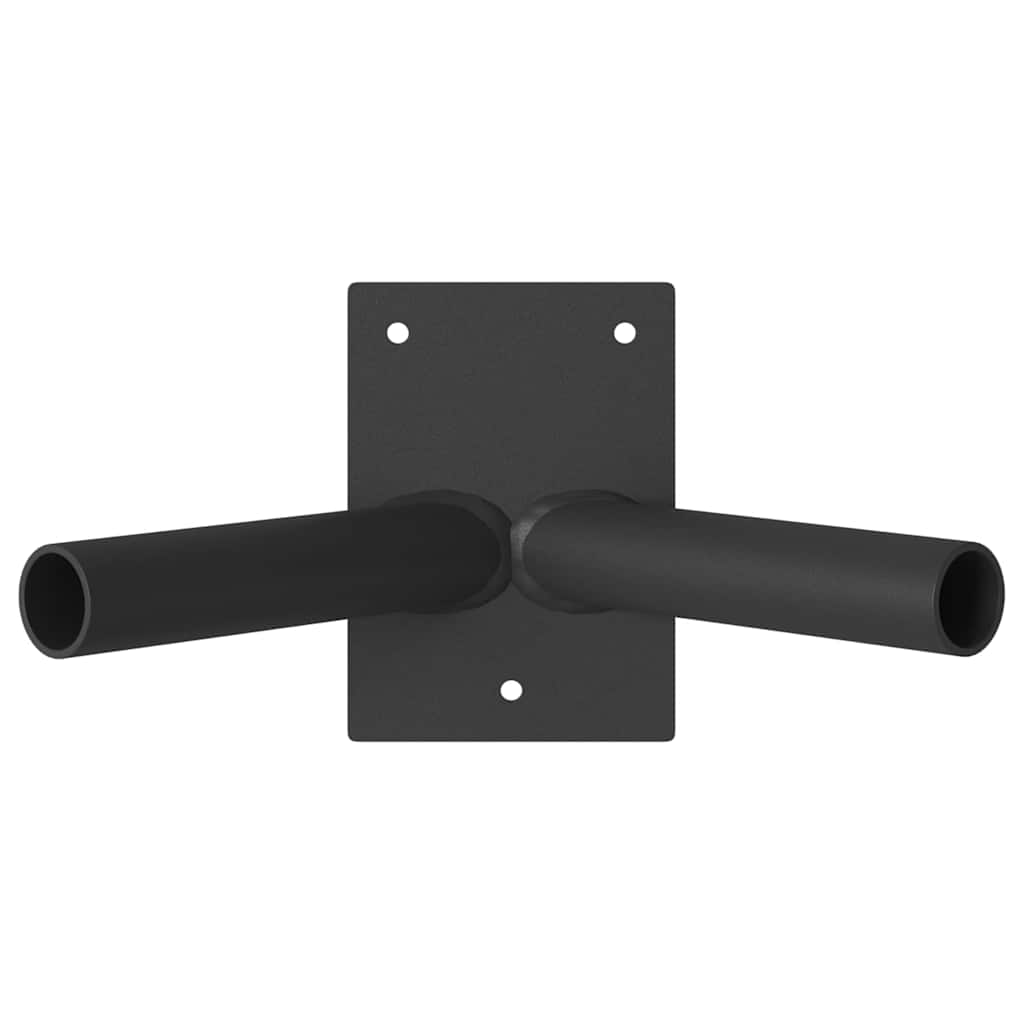 Fahnen Pole Holde Schwarz 11,5 x 7,5 x 0,2 cm Stahl
