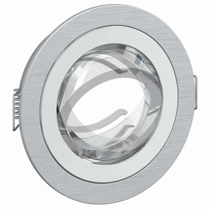 Spotlight 24 stk. Silber 9 x 9 x 2 cm Aluminium
