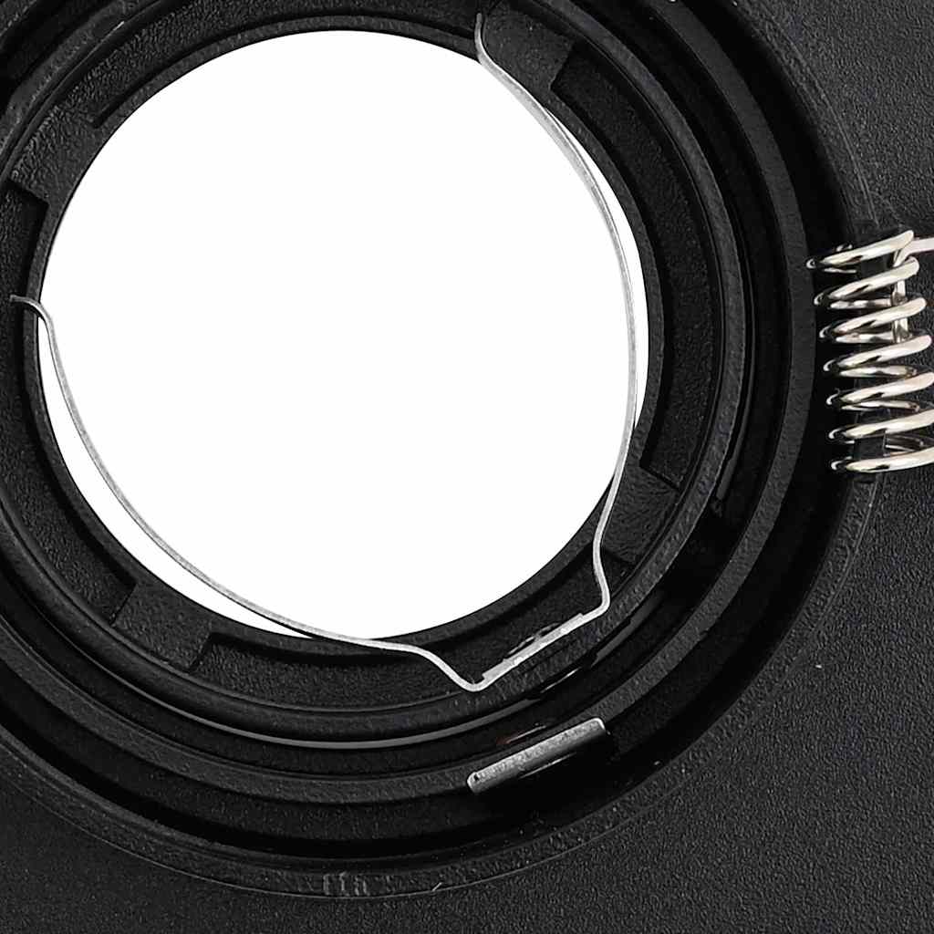 Spotlight 6 pcs Schwarz 9 x 9 x 2 cm Aluminium