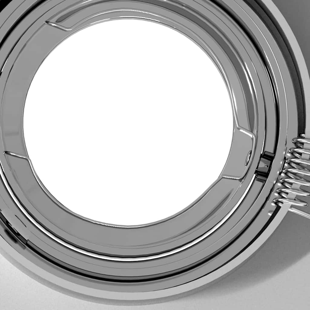 Spotlight 6 pcs Silber 9 x 9 x 2 cm Aluminium