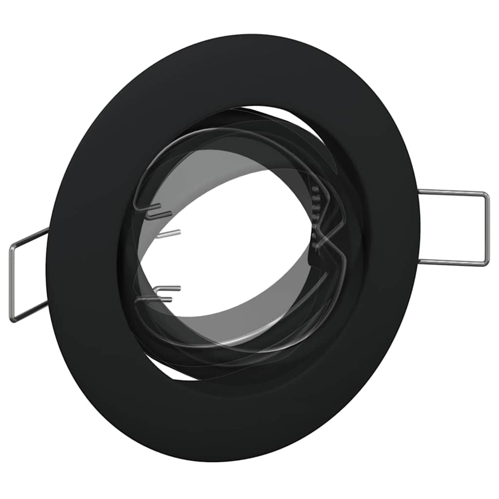 Spotlight 24 pcs Schwarz 9 x 9 x 2,5 cm Metall