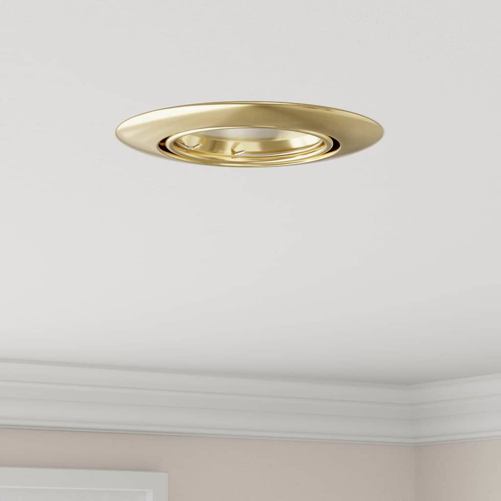 Spotlight 24 stk. Gold 9 x 9 x 2,5 cm Metall