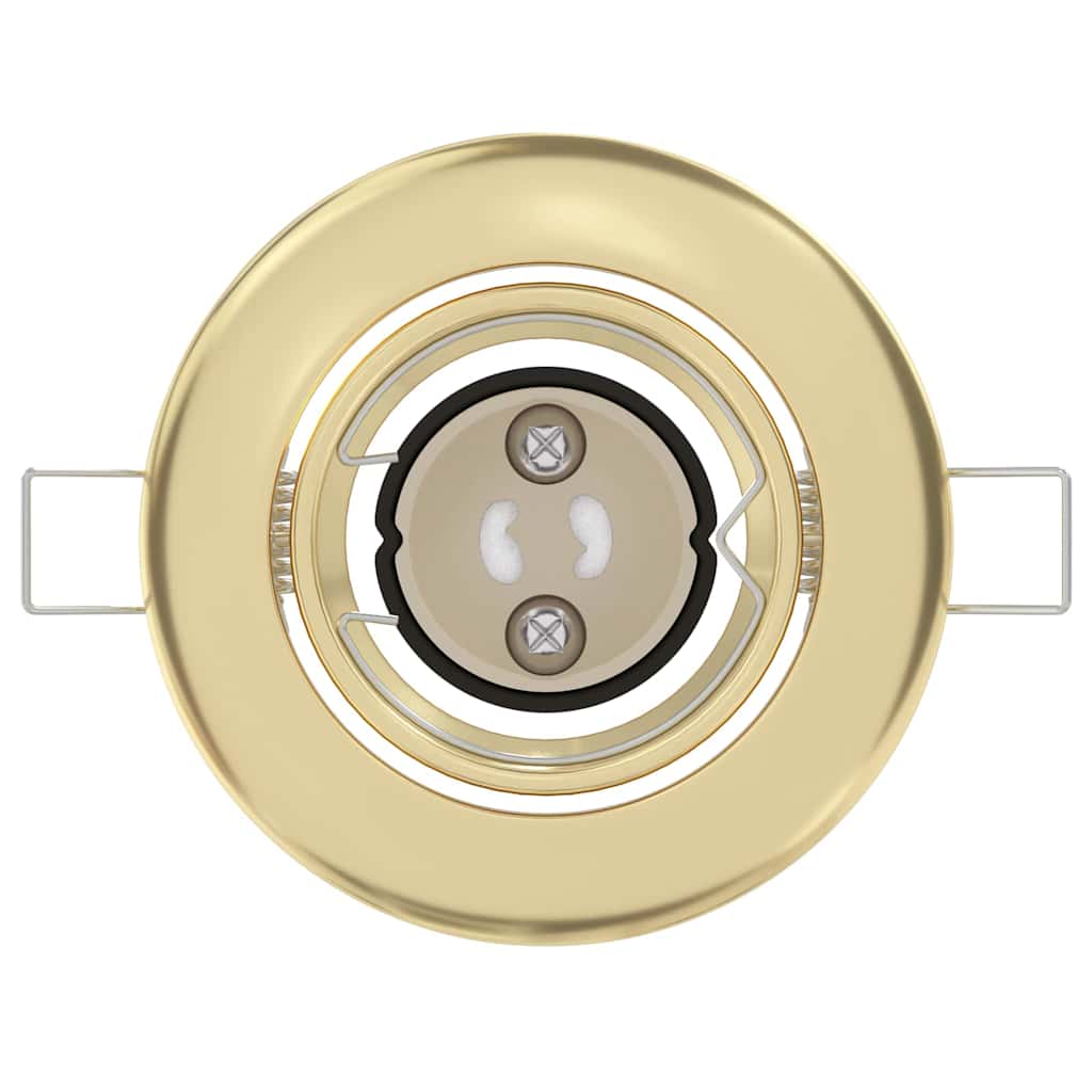 Spotlight 24 stk. Gold 9 x 9 x 2,5 cm Metall