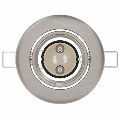 Spotlight 6 stk. Silber 9 x 9 x 2,5 cm Metall