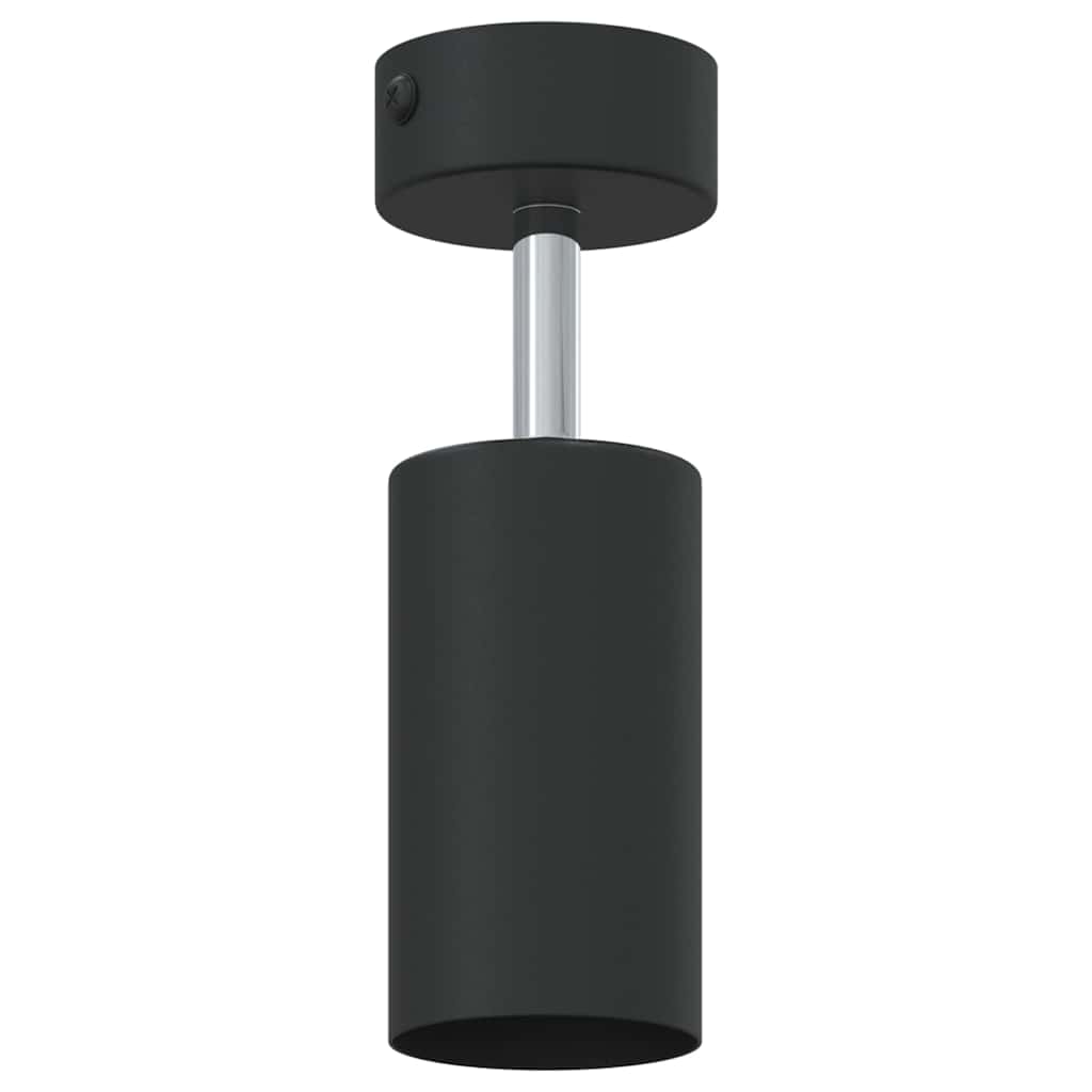 Deckenstrahler mit Strahlern Schwarz 6 x 6 x 16 cm Metall