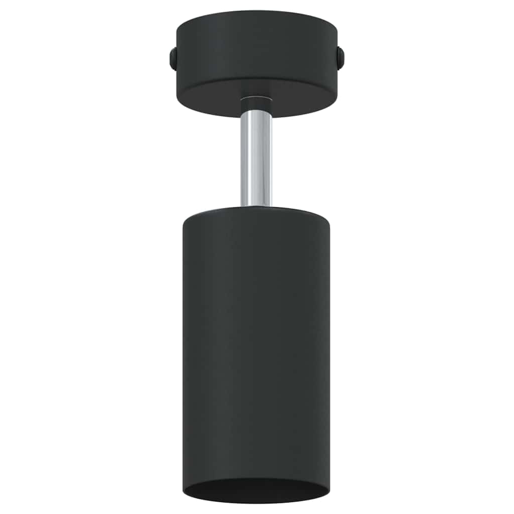 Deckenstrahler mit Strahlern Schwarz 6 x 6 x 16 cm Metall