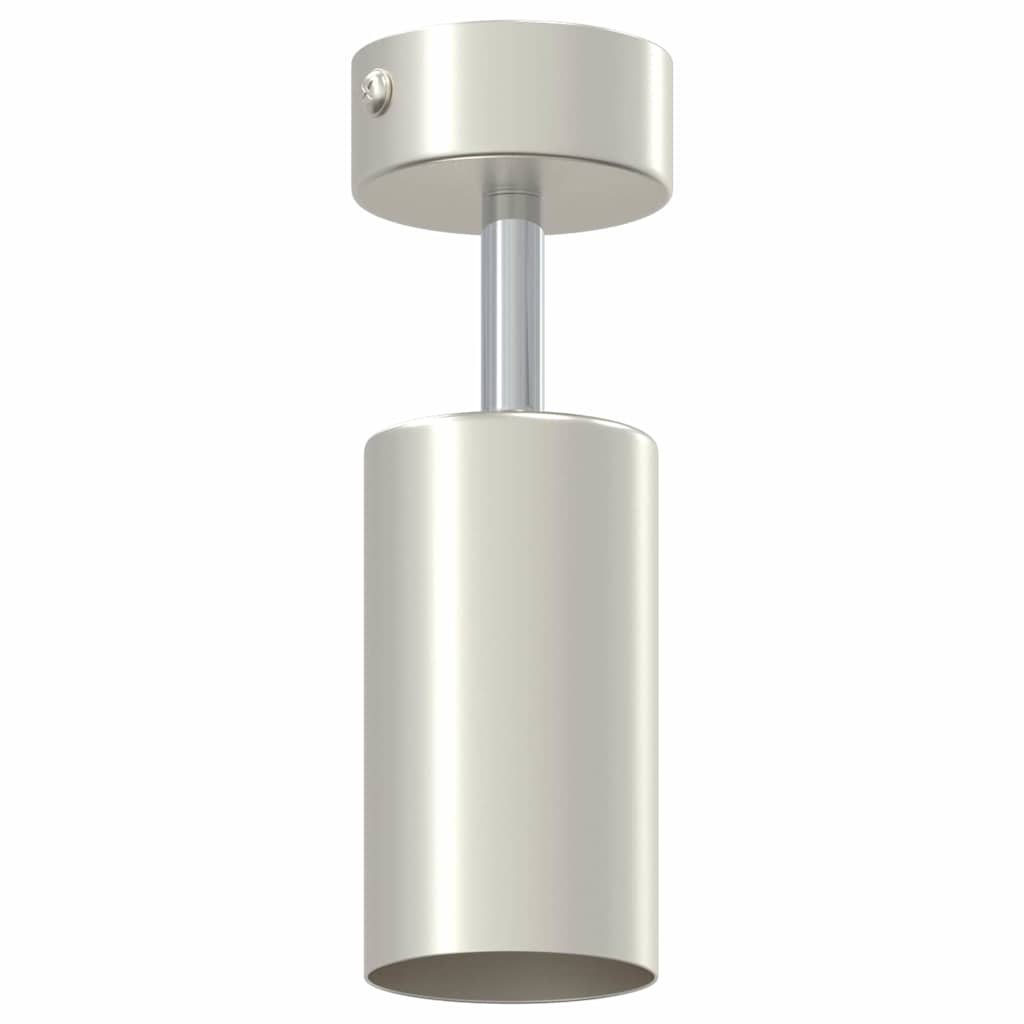 Deckenstrahler mit Strahlern Nickel 6 x 6 x 16 cm Metall