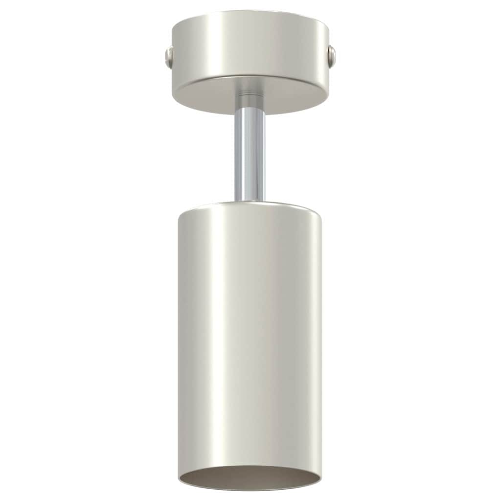 Deckenstrahler mit Strahlern Nickel 6 x 6 x 16 cm Metall