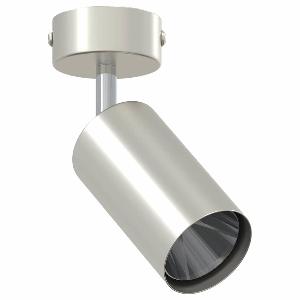 Deckenstrahler mit Strahlern Nickel 6 x 6 x 16 cm Metall