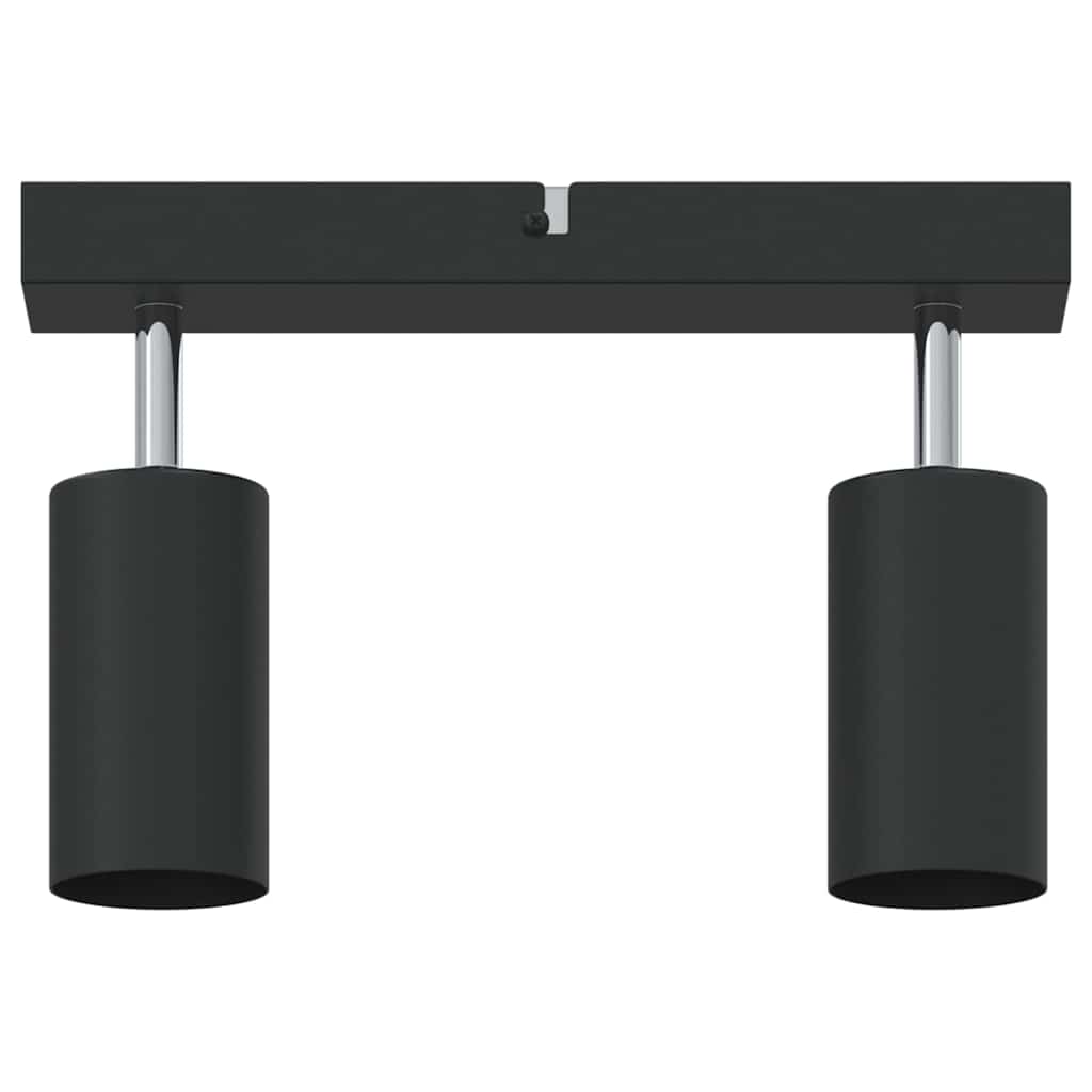 Deckenstrahler mit Strahlern Schwarz 26 x 6 x 16 cm Metall