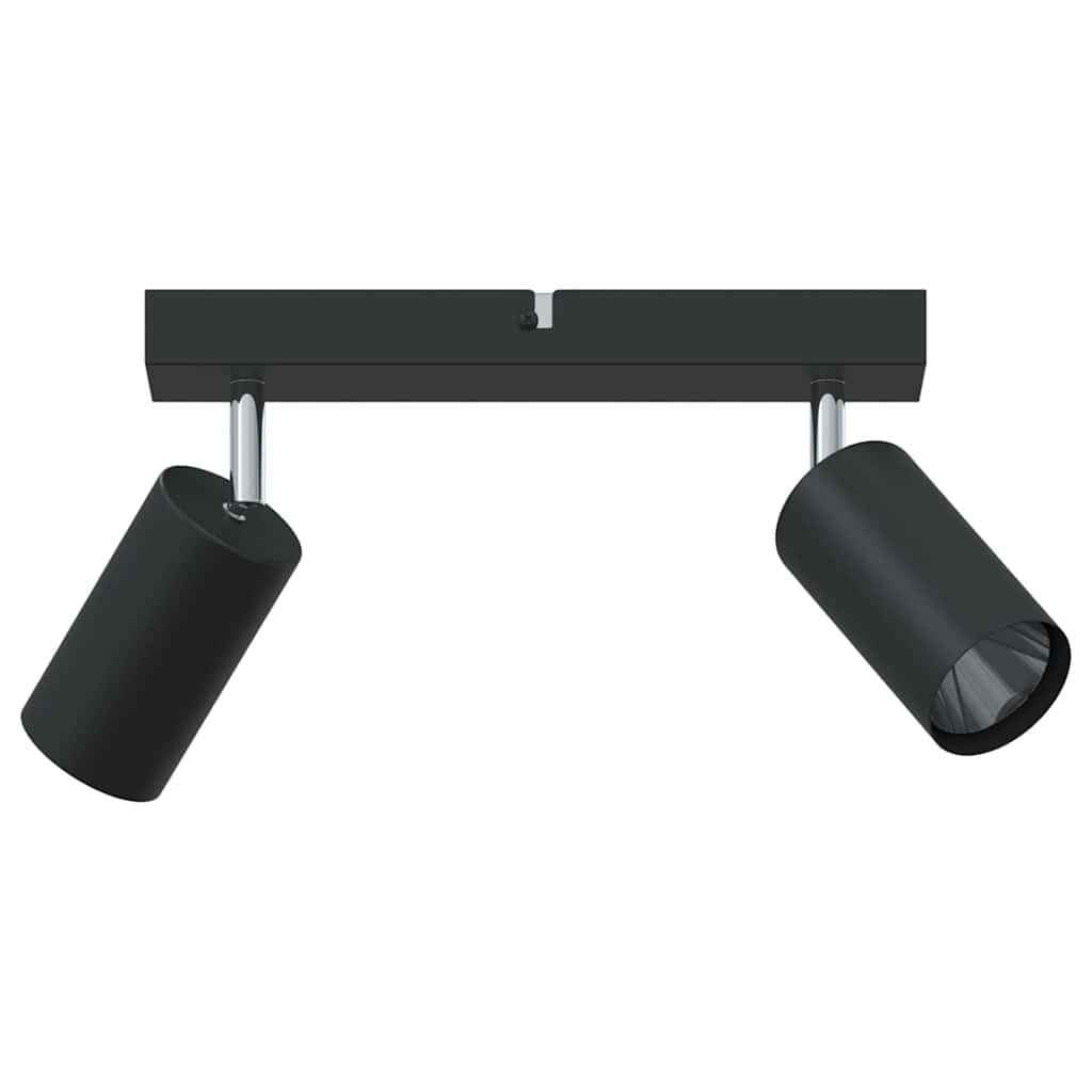 Deckenstrahler mit Strahlern Schwarz 26 x 6 x 16 cm Metall
