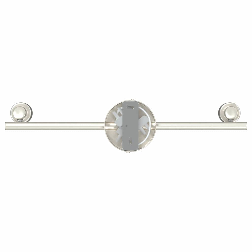 Deckenstrahler mit Strahlern Nickel 39 x 10,5 x 10,5 cm Stahl