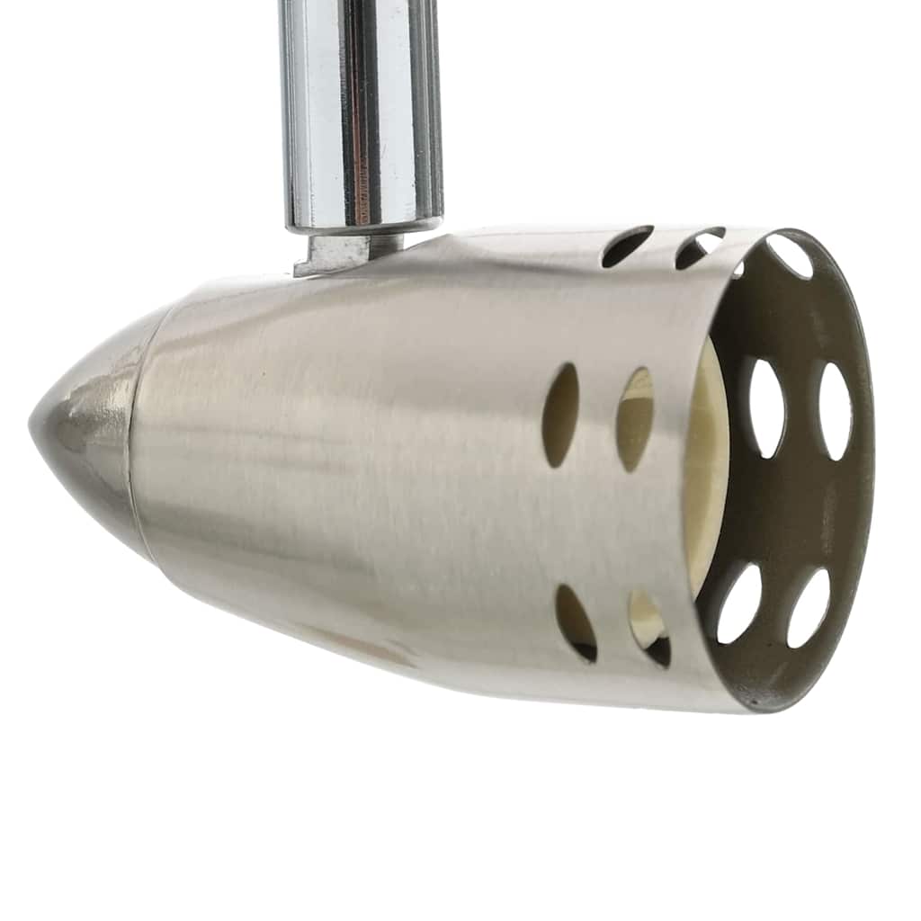 Deckenstrahler mit Strahlern Nickel 24 x 22 x 12,5 cm Metall