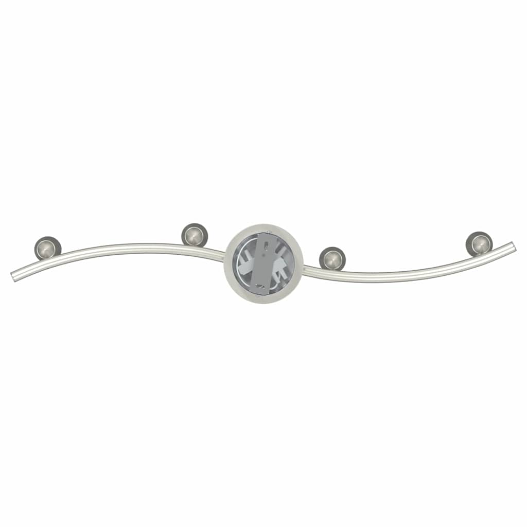 Deckenstrahler mit Strahlern Nickel 61 x 10 x 12,5 cm Metall