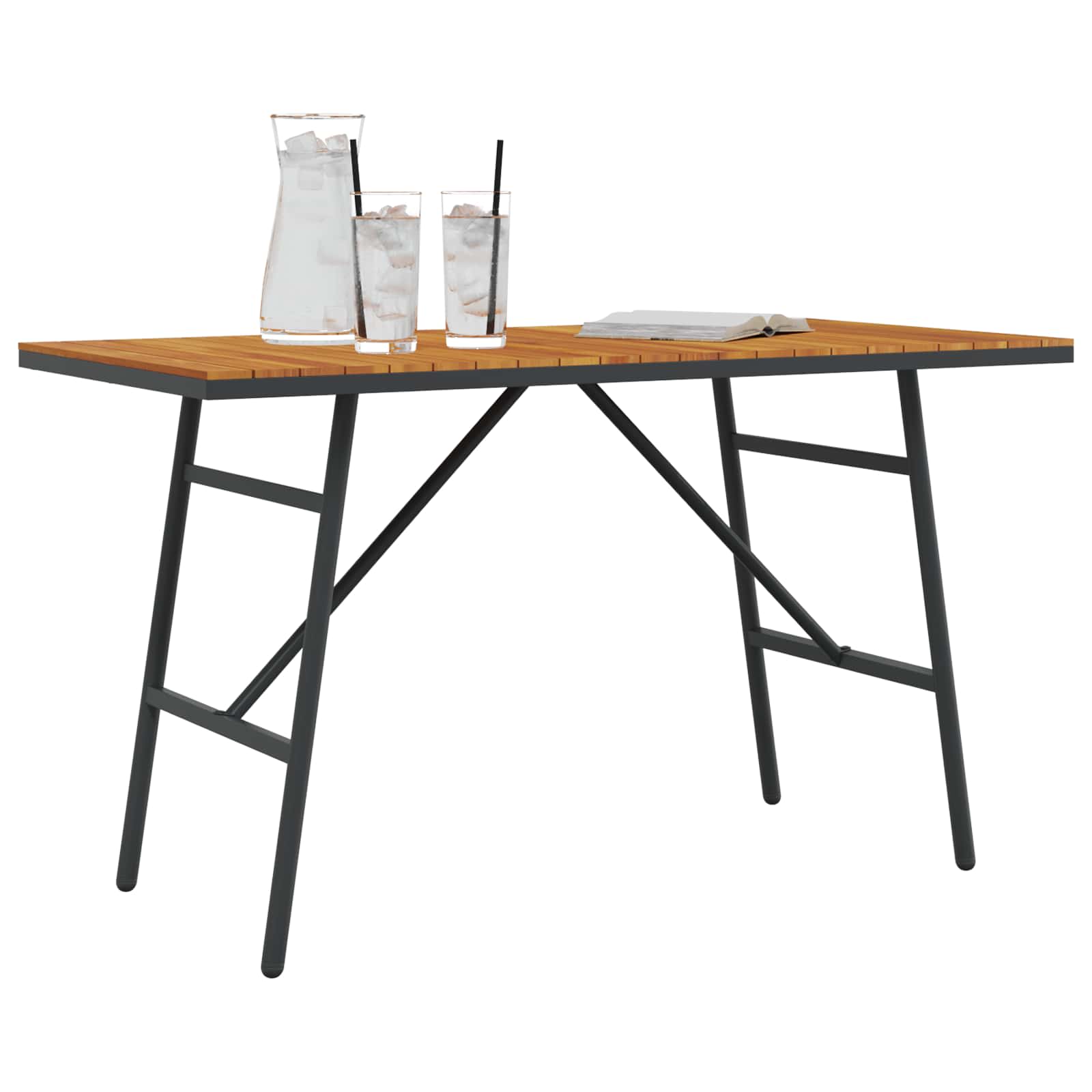 Esstisch Braun 110 x 55 x 61,5 cm Massivholz Akazie