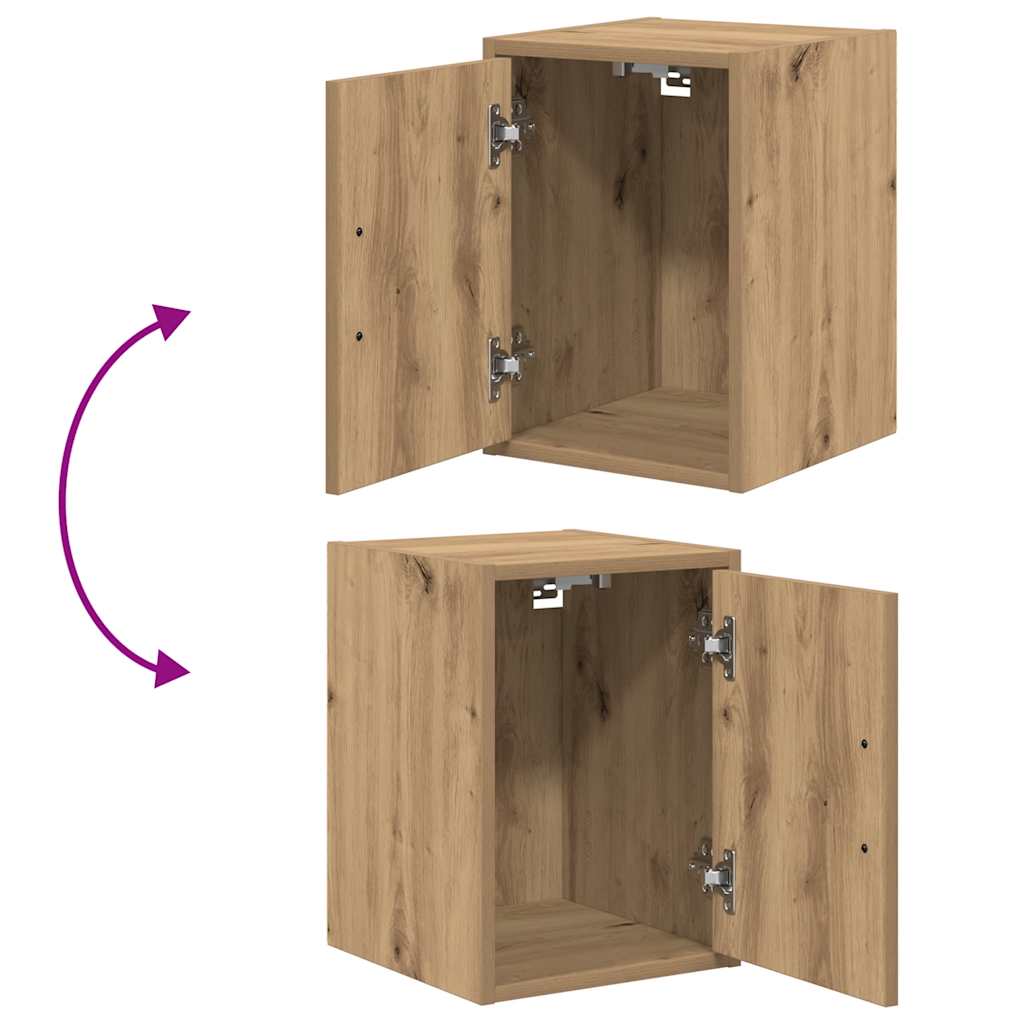 Garagenschränke 2 Stk. Artisan-Eiche Holzwerkstoff