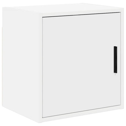 Garagenschränke 2 Stk. Weiß Holzwerkstoff