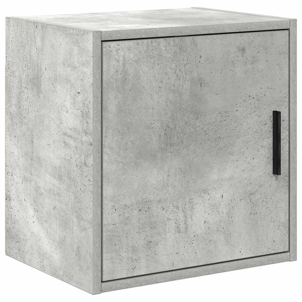 Garagenschränke 2 Stk. Betongrau Holzwerkstoff