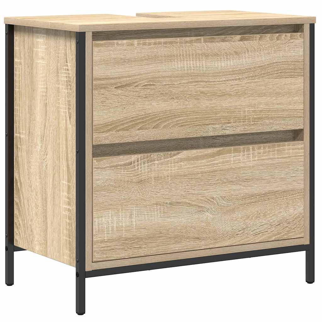 Badezimmermöbel-Set 5 stk. Beige 36 x 35 x 165 cm Holzwerkstoff