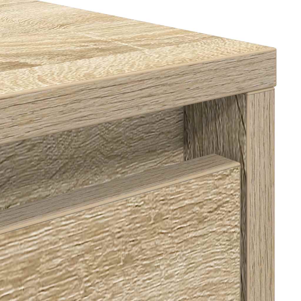 Couchtisch mit Schubladen Sonoma-Eiche 100x100x40 cm