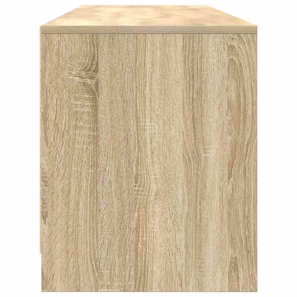Meuble TV en chêne Sonoma 188,5x41x50 cm, matériau à base de bois