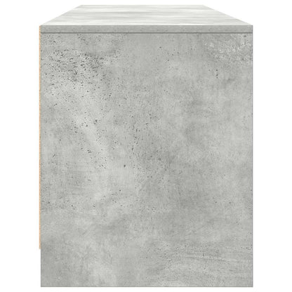 TV-Schrank Betongrau 188,5x41x50 cm Holzwerkstoff