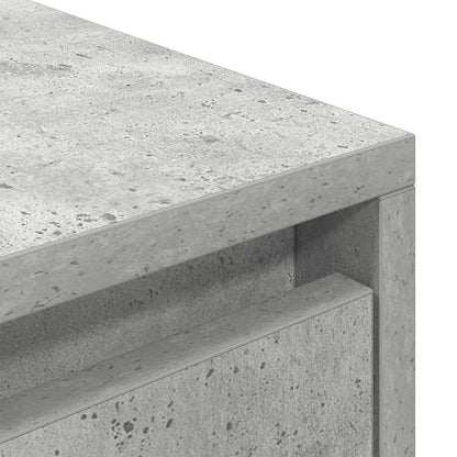 TV-Schrank Betongrau 188,5x41x50 cm Holzwerkstoff