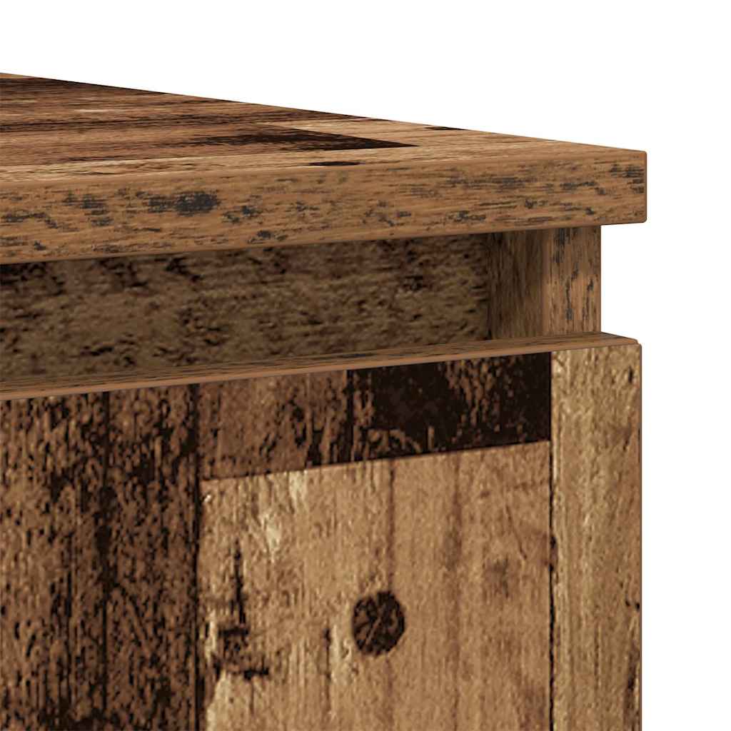 Sideboard mit Schubladen Altholz-Optik 100,5x35x76 cm