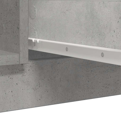 Sideboard mit Schubladen Betongrau 100,5x35x98,5 cm