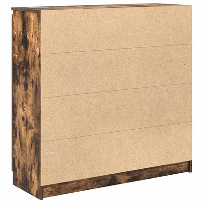 Sideboard mit Schubladen Räuchereiche 100,5x35x98,5 cm