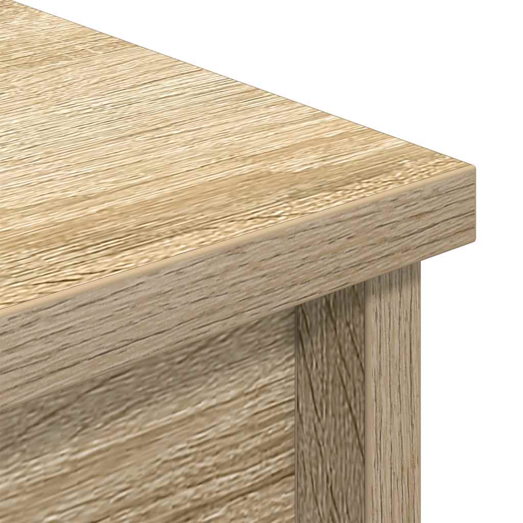 Highboard Sonoma-Eiche 50x35x180 cm Holzwerkstoff