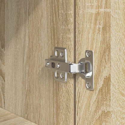 Highboard Sonoma-Eiche 50x35x180 cm Holzwerkstoff